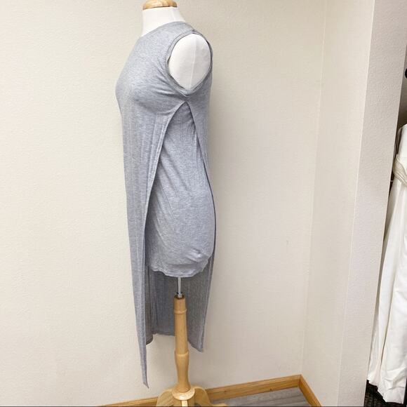 Acne Studios Ordelia Tencel Dress Grey XS - Picture 2 of 10